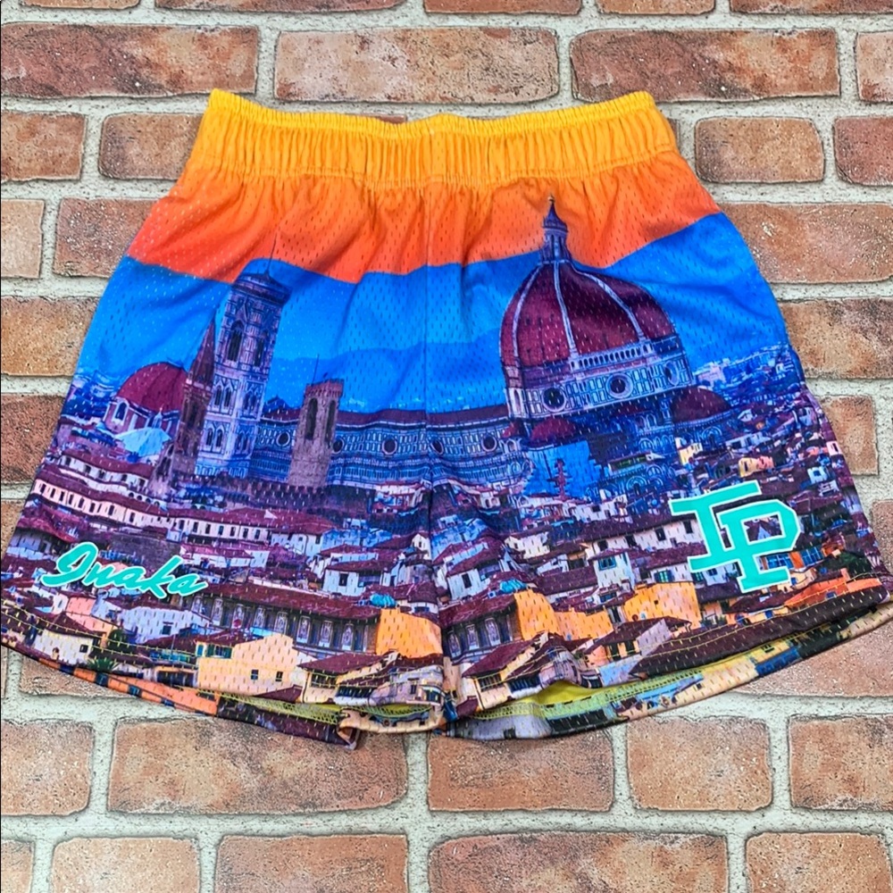 Inaka Power x Jacked Italian Florence Shorts NWT Size Small